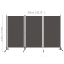 Anthracite gray 3-panel divider screen 260x180 cm by vidaXL, Room dividers - Ref: Foro24-320733, Price: 41,83 €, Discount: %