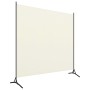 Biombo divisor de tela blanco 175x180 cm de vidaXL, Divisores de ambientes - Ref: Foro24-320735, Precio: 29,43 €, Descuento: %