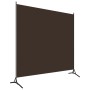 Biombo divisor de 1 panel marrón 175x180 cm de vidaXL, Divisores de ambientes - Ref: Foro24-320736, Precio: 24,22 €, Descuent...