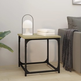 Side table made of oak Sonoma plywood, 40x40x40 cm by vidaXL, Coffee table - Ref: Foro24-823288, Price: 29,05 €, Discount: %