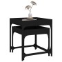 Side tables 2 pcs black plywood by vidaXL, Coffee table - Ref: Foro24-823282, Price: 38,99 €, Discount: %