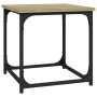 Side table made of oak Sonoma plywood, 40x40x40 cm by vidaXL, Coffee table - Ref: Foro24-823288, Price: 29,99 €, Discount: %