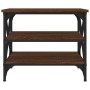 Mesa auxiliar madera contrachapada marrón roble 55x38x45 cm de vidaXL, Mesas de centro - Ref: Foro24-823336, Precio: 36,05 €,...