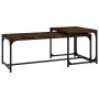 Coffee tables 2 units smoked oak plywood by vidaXL, Coffee table - Ref: Foro24-823339, Price: 46,99 €, Discount: %