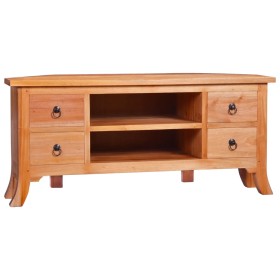 Solid mahogany wood TV cabinet 100x40x45 cm by vidaXL, TV Furniture - Ref: Foro24-337867, Price: 157,78 €, Discount: %