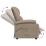 Sillón de masaje elevable cuero sintético color capuchino de vidaXL, Sillones de masaje eléctricos - Ref: Foro24-3110863, Pre...