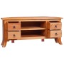 Solid mahogany wood TV cabinet 100x40x45 cm by vidaXL, TV Furniture - Ref: Foro24-337867, Price: 157,54 €, Discount: %