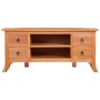 Solid mahogany wood TV cabinet 100x40x45 cm by vidaXL, TV Furniture - Ref: Foro24-337867, Price: 157,54 €, Discount: %