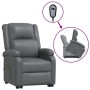 Gray synthetic leather elevating massage chair by vidaXL, Electric massage chairs - Ref: Foro24-3110860, Price: 355,49 €, Dis...