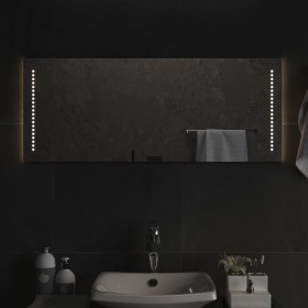 Espejo de baño con LED 40x100 cm de vidaXL, Espejos - Ref: Foro24-3154055, Precio: 51,99 €, Descuento: %