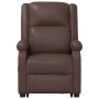 Sillón de masaje elevable cuero sintético marrón de vidaXL, Sillones de masaje eléctricos - Ref: Foro24-3110859, Precio: 333,...