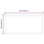 Bathroom mirror with LED 30x60 cm by vidaXL, Mirrors - Ref: Foro24-3154075, Price: 46,69 €, Discount: %