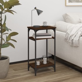 Oak brown plywood side table 40x30x75 cm by vidaXL, Side tables - Ref: Foro24-825801, Price: 31,99 €, Discount: %