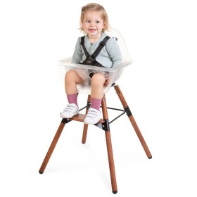 CHILDHOME Trona 2 en 1 con tope delantero Evolu 2 transparente de CHILDHOME, Sillas y tronas para niños - Ref: Foro24-434173,...