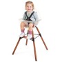 CHILDHOME 2-in-1 Hochstuhl mit transparentem Vorderstopper Evolu 2 von CHILDHOME, Stühle und Hochstühle für Kinder - Ref: For...