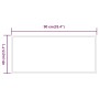 Espejo de baño con LED 40x90 cm de vidaXL, Espejos - Ref: Foro24-3154082, Precio: 60,90 €, Descuento: %