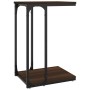 Mesa auxiliar madera contrachapada marrón roble 40x30x60 cm de vidaXL, Mesas auxiliares - Ref: Foro24-825821, Precio: 29,77 €...