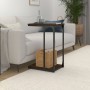 Mesa auxiliar madera contrachapada marrón roble 40x30x60 cm de vidaXL, Mesas auxiliares - Ref: Foro24-825821, Precio: 29,77 €...