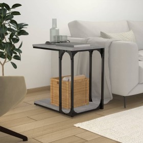 Sonoma gray plywood side table 50x35x52 cm by vidaXL, Side tables - Ref: Foro24-825815, Price: 30,33 €, Discount: %