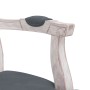 Dark gray velvet dining chair 62x59.5x100.5 cm by vidaXL, dining chairs - Ref: Foro24-344461, Price: 126,47 €, Discount: %