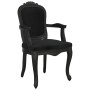 Black velvet dining chair 62x59.5x100.5 cm by vidaXL, dining chairs - Ref: Foro24-344463, Price: 149,73 €, Discount: %