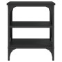 Mesa auxiliar madera contrachapada negro 40x42x50 cm de vidaXL, Mesas auxiliares - Ref: Foro24-825772, Precio: 42,93 €, Descu...