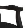 Black velvet dining chair 62x59.5x100.5 cm by vidaXL, dining chairs - Ref: Foro24-344463, Price: 149,73 €, Discount: %