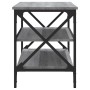 TV stand made of gray Sonoma plywood, measuring 80x40x50 cm. by vidaXL, Side tables - Ref: Foro24-825790, Price: 52,28 €, Dis...