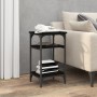 Black plywood side table 35x30x60 cm by vidaXL, Side tables - Ref: Foro24-825802, Price: 41,14 €, Discount: %