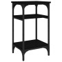 Black plywood side table 35x30x60 cm by vidaXL, Side tables - Ref: Foro24-825802, Price: 41,14 €, Discount: %