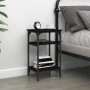 Black plywood side table 35x30x60 cm by vidaXL, Side tables - Ref: Foro24-825802, Price: 41,14 €, Discount: %