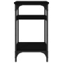 Black plywood side table 35x30x60 cm by vidaXL, Side tables - Ref: Foro24-825802, Price: 41,14 €, Discount: %