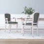 Dining chairs 2 pcs dark gray fabric 62x59.5x100.5 cm by vidaXL, dining chairs - Ref: Foro24-344465, Price: 268,84 €, Discoun...