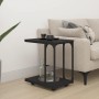 Side table with black wood wheels 50x35x55.5 cm by vidaXL, Side tables - Ref: Foro24-825807, Price: 38,72 €, Discount: %