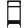 Black plywood side table 40x30x75 cm by vidaXL, Side tables - Ref: Foro24-825797, Price: 38,62 €, Discount: %