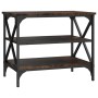 TV stand made of smoked oak plywood, measuring 60x40x50 cm. by vidaXL, Side tables - Ref: Foro24-825784, Price: 41,53 €, Disc...