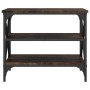 TV stand made of smoked oak plywood, measuring 60x40x50 cm. by vidaXL, Side tables - Ref: Foro24-825784, Price: 41,53 €, Disc...