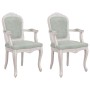 Dining chairs 2 pcs light gray velvet 62x59.5x100.5 cm by vidaXL, dining chairs - Ref: Foro24-344467, Price: 286,93 €, Discou...