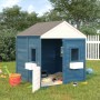 Playhouse with locking door and fir wood flower pots by vidaXL, Children's houses - Ref: Foro24-93688, Price: 336,50 €, Disco...