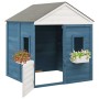 Playhouse with locking door and fir wood flower pots by vidaXL, Children's houses - Ref: Foro24-93688, Price: 336,50 €, Disco...