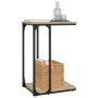 Sonoma oak plywood side table 40x30x60 cm by vidaXL, Side tables - Ref: Foro24-825818, Price: 27,49 €, Discount: %