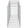 Gabion baskets 8 pcs arch shape iron 200x50x80/100 cm by vidaXL, Pots and planters - Ref: Foro24-3145625, Price: 609,16 €, Di...