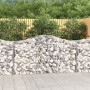 Gabion baskets 3 pcs arc shape iron 200x50x100/120cm by vidaXL, Pots and planters - Ref: Foro24-3145641, Price: 260,99 €, Dis...