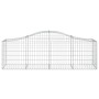 Gabion baskets 25 units, arched shape, iron, 200x50x60/80 cm by vidaXL, Pots and planters - Ref: Foro24-3145614, Price: 1,00 ...