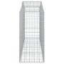 Gabion baskets 25 units, arched shape, iron, 200x50x100/120cm by vidaXL, Pots and planters - Ref: Foro24-3145656, Price: 2,00...