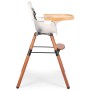 CHILDHOME 2-in-1 high chair with transparent front bumper Evolu 2 by CHILDHOME, Chairs and high chairs for children - Ref: Fo...