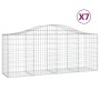 Gabionenkörbe 7 Stück Bogenform Eisen 200x50x80/100 cm von vidaXL, Töpfe und Pflanzgefäße - Ref: Foro24-3145624, Preis: 544,9...