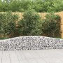 Gabion baskets 4 pcs arch shape iron 400x30x40/60 cm by vidaXL, Pots and planters - Ref: Foro24-3145789, Price: 357,51 €, Dis...