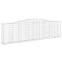 Gabion baskets 20 units, arched shape, iron, 400x30x100/120cm by vidaXL, Pots and planters - Ref: Foro24-3145836, Price: 2,00...