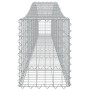 Gabion baskets 3 pcs arch shape iron 400x30x40/60 cm by vidaXL, Pots and planters - Ref: Foro24-3145788, Price: 268,63 €, Dis...